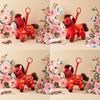 Year Of The Horse Plush Toy With Pp Cotton Filling For Chinese New Year Gift Collection