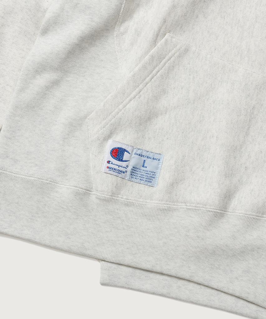 CHAMPION X Undercover Reverse Weave Structured Hoodie Oatmeal