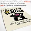 Retro Music Dance Record Player Poster And Print  Flower Happy Quote Wall Art Canvas Painting Picture for Living Room Home Decor