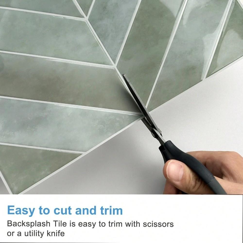 2D Print Wall Decal PVC Surface Cover Multi Pattern Floor Film For Kitchen