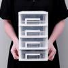 2/3/4/5 Layers A4 Paper Document Storage Box Transparent Plastic Desktop File Sundries Drawer Makeup jewelry Storage Organizer
