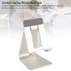Desk Phone Stand Angle Adjustable Non Slip Base Metal Cell Phone Desk Holder for Reading Live Stream