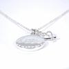 [Pre-owned] TIFFANY 925 LOVE Loving Heart Pendant/Necklace/j7-7