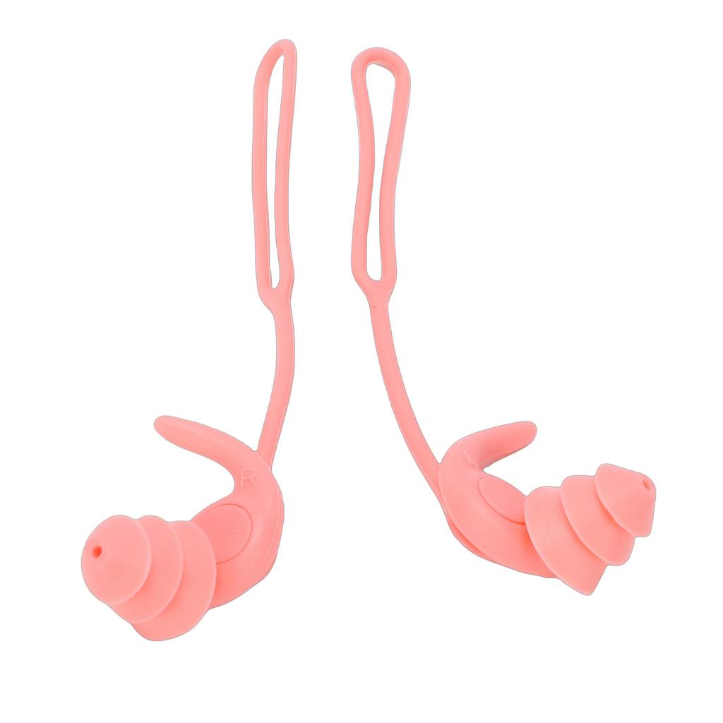 Swim rplugs Reusable Water Proof with Detachable Lanyard for Swimming Showering Surfing Water Sports