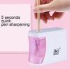 Electric Pencil Sharpener Automatic Safe Children's Sharpeners Pencils School Office Supply