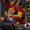 Wall Hanging Tapestry Spain Football Print Cloth for Living Room Bedroom Home Decor