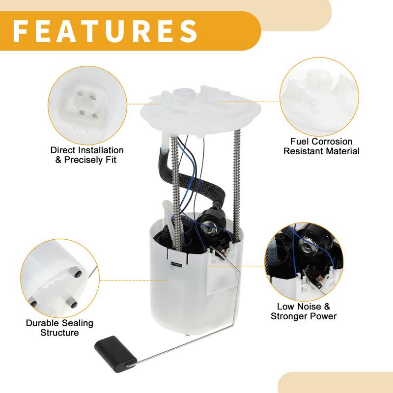X Autohaux Electric Fuel Pump Assembly for Ford Escape for Mazda for Mercury 10-12 2.5L Fuel Filter Pump Module No.AL8Z9H307A