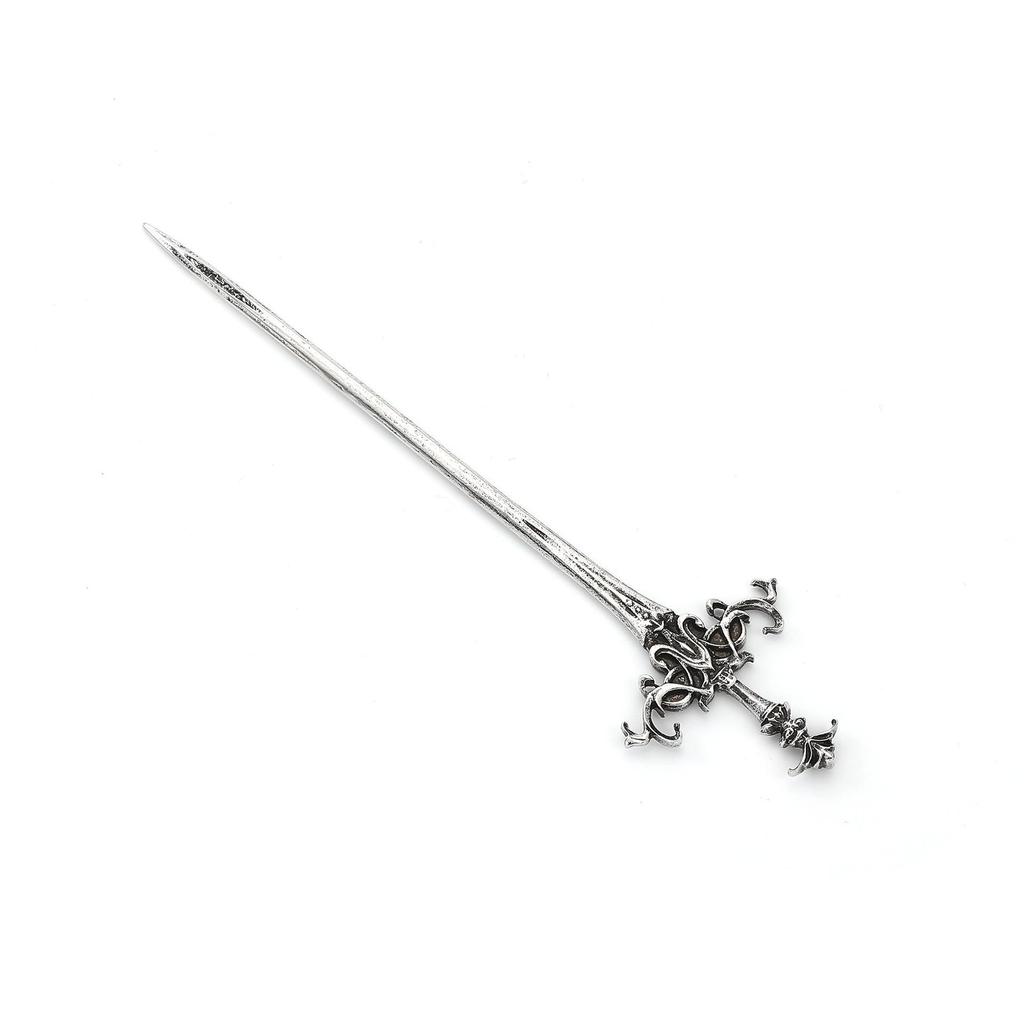 Viking Retro-Style Sword Hair Stick Hairpin - Trendy Fashion Clip for Norwegian-Inspired Parties