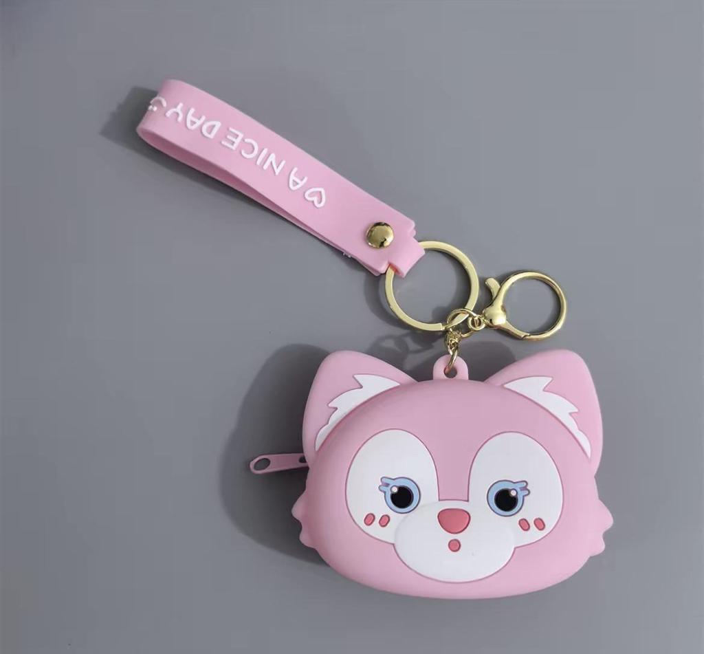 Sanrio Cartoon Silicone Coin Purse - Cute Children's Storage Bag
