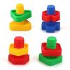 10/20 PCS Set of Plastic Assembly Screw Building Blocks for Children, Montessori Shape and Color Recognition Educational Toys