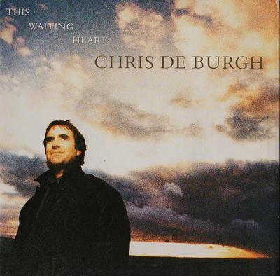 7inch Record CHRIS DE BURGH - This Waiting Heart AM528 A&M Records 1989 UK Rock Used