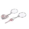 1 Pair I Love You Letter Keychain Heart Key Ring Souvenirs Valentine'S Day Gift
