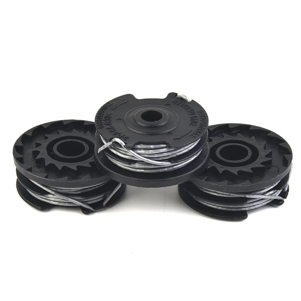 Trimmer Line Spool Set For For Bosch ART 24/27/30 3036 LI 3pcs 1 6mm Diameter 18m Length For For Lawn Efficiency