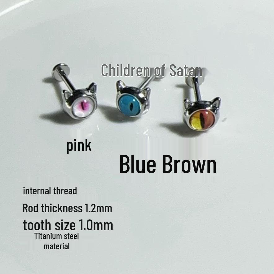 Fog City Lover: Stylish Lip & Ear Cartilage Stud Piercing for Cool Girls