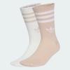 adidas 3-Stripe Glitter Crew Socks 2 Pairs KD0966 5875979