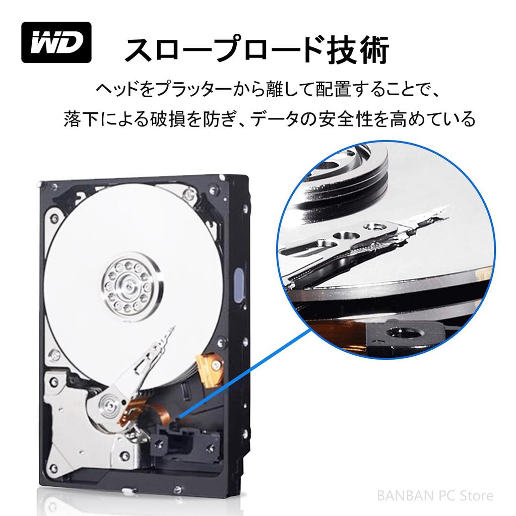 [Refurbished] Western Digital 500GB HDD, 7200RPM SATA 6Gb/s, 32MB Cache, 3.5" Internal Hard Drive, Silver Series WD10EZEX, for Desktop/Laptop PCs (500