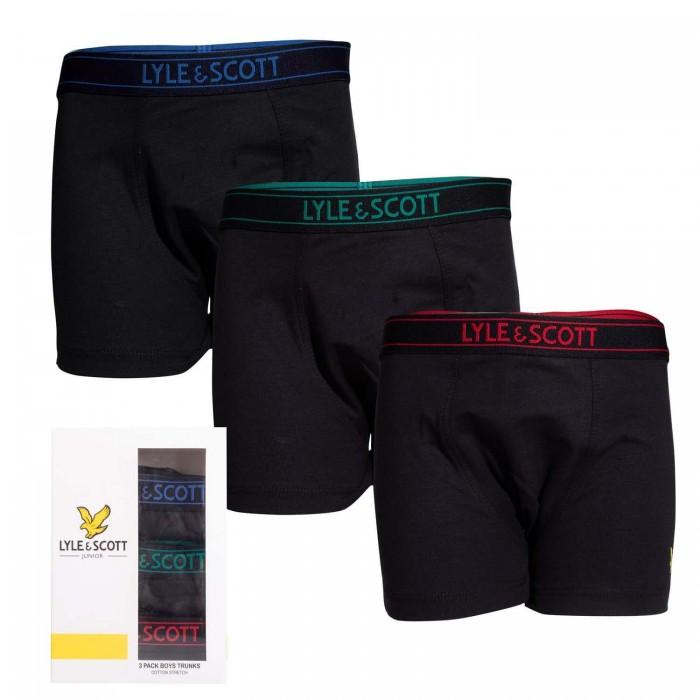Lyle & Scott Boys Chadwick Boxer Shorts (Pack of 3)