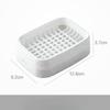 Grid Soap Box Handmade Soap Double-layer Drip-drying Wall-mounted Storage Rack Laundry Soap Soap Box Storage