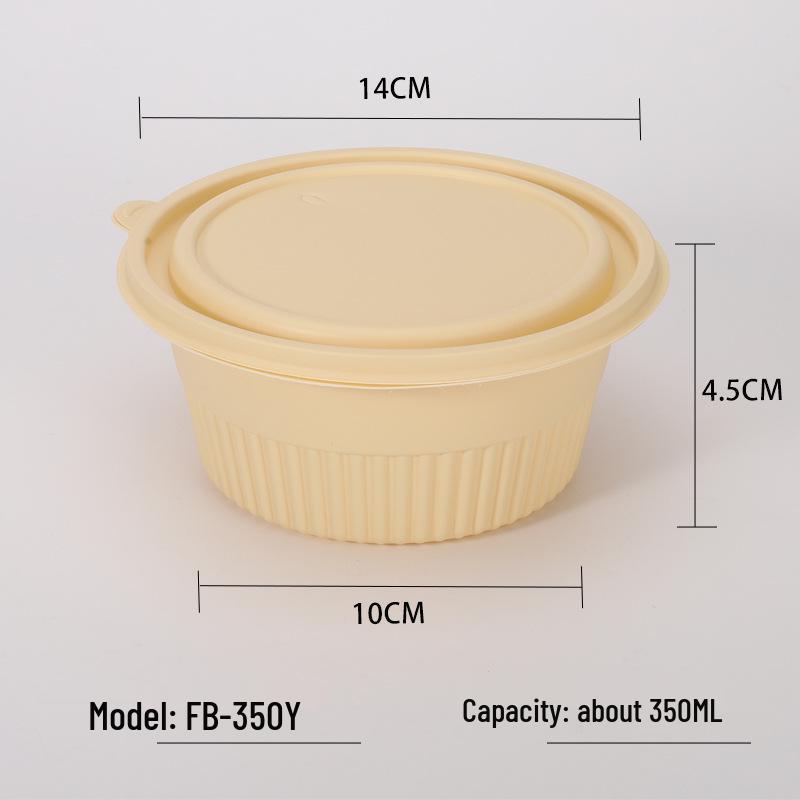 Biodegradable Corn Starch Takeaway Lunch Bowl 200 sets minimum batch