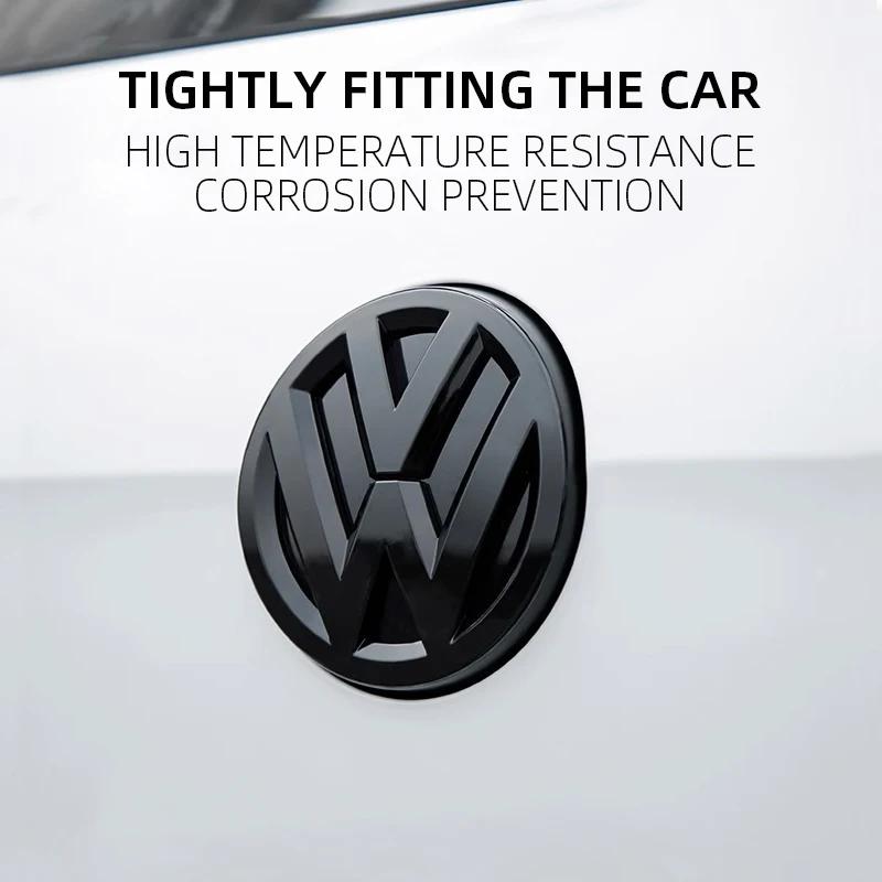 For VW VOLKSWAGEN New 2Pcs Car Front Grill Badge Replacement Emblem Sticker for Volkswagen VW Golf 5 MK5 GTI