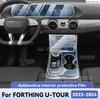 Für FORTHING U-TOUR 2024 Auto-Innenraumschutz Kratzschutz Abdeckfolie Instrumenten-Zentralsteuerung Navigationsbildschirm