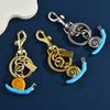 Yousheng Keychain Pendant Snail Design Key Holder with Lobster Clasp Key Ring Backpacks Tote Bags Mobile Phone