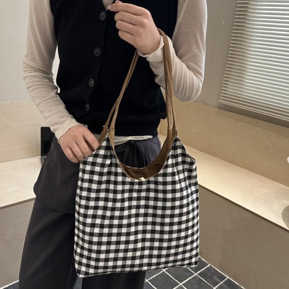 Vintage Drawstring Shoulder Bag Little Dog Handbag Fashion Puppy Paw Print Tote Bag Casual Wear