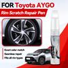 Fahrzeug zur exklusiven Nutzung Für Toyota AYGO Lackreparaturstift Ausbesserungsstift Kratzerentferner DIY Autozubehör Schwarz Weiß Silber Blau