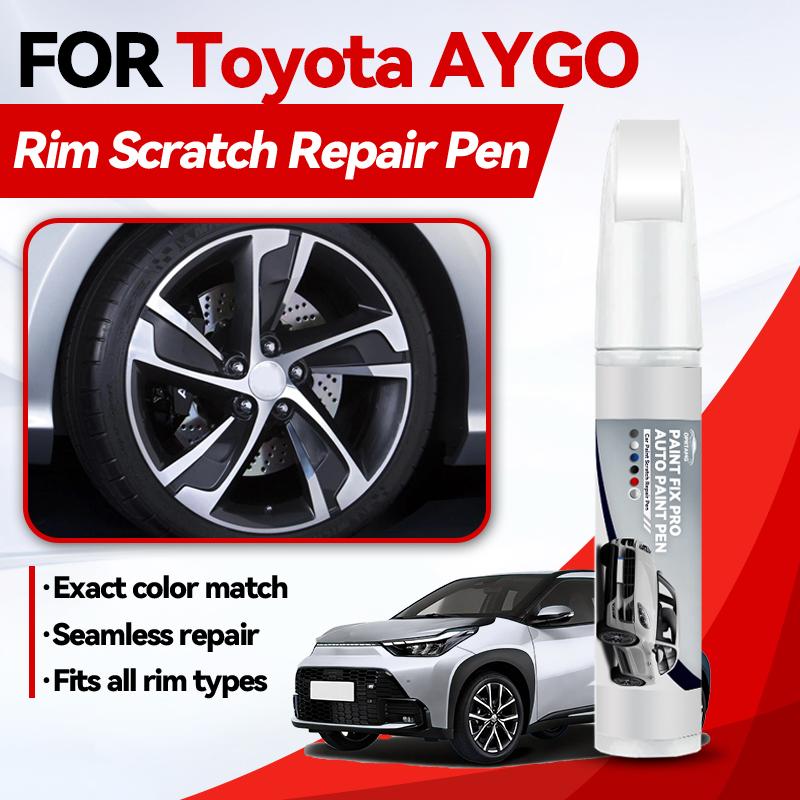 Fahrzeug zur exklusiven Nutzung Für Toyota AYGO Lackreparaturstift Ausbesserungsstift Kratzerentferner DIY Autozubehör Schwarz Weiß Silber Blau