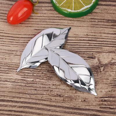 1pc 304 Stainless Steel Chopsticks Holder Stand Leaf Shape Chopstick Rest Rack