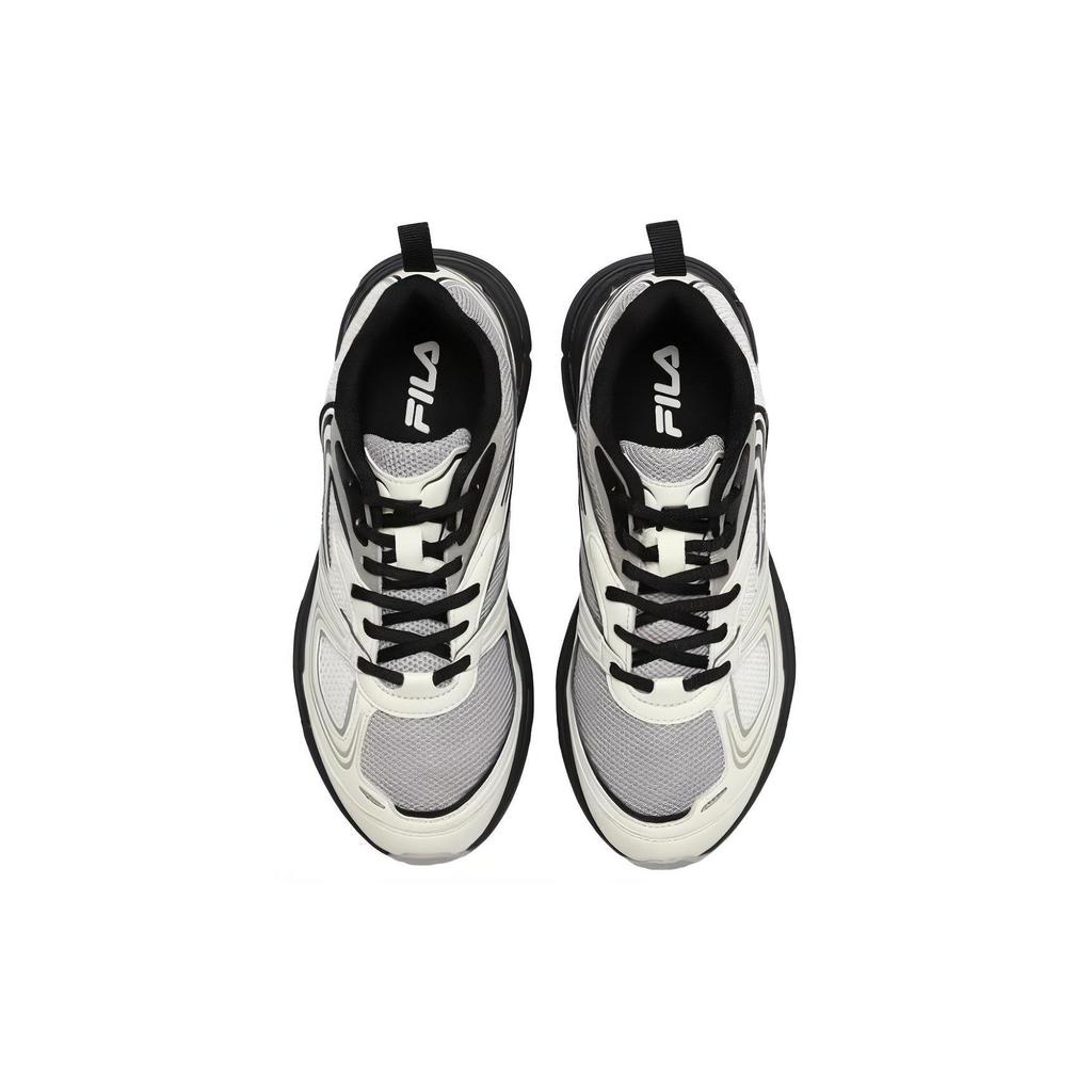 Fila Interrun Mesh, Synthetic Leather Low Top Running Shoes Unisex White 1RM02699G-013