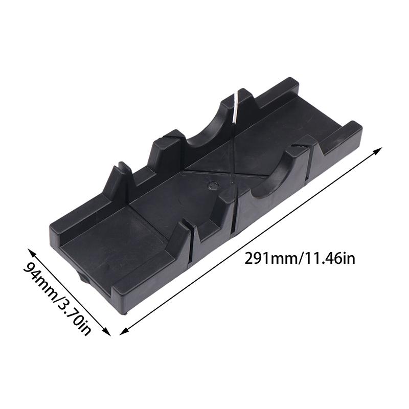 

1 шт. 45/90 градусов 1 шт. Зажимная коробка для торцовочной пилы для резки дерева, Инструмент для резки под углом для плотника, гипса, косой резки