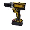 21V Yellow DW Style Rechargeable Lithium Battery Multi-purpose Electric Drill