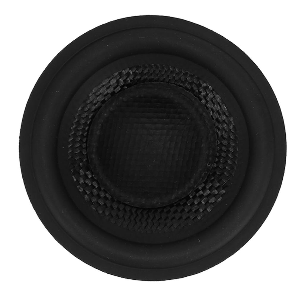 Speaker Cone Drum Paper 0.8 Inch Inner Diameter Paper Subwoofer Cone Drum Paper with Rubber Surround for 3 Inch Speakers