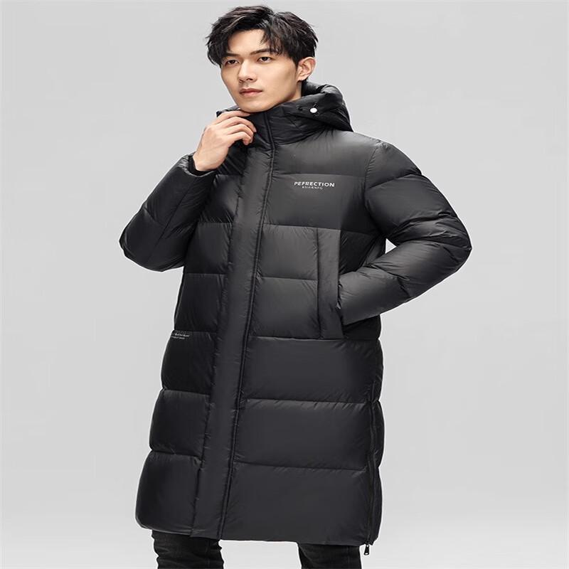 XueZhongFei Men's Mid-Length Down Jacket