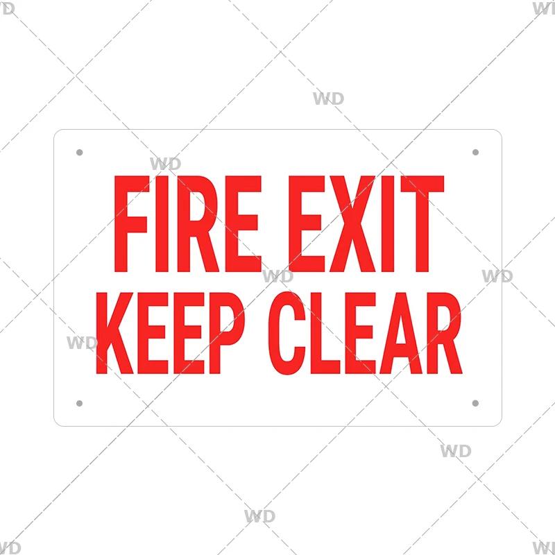 Verkehrssicherheit Notausgang Geschwindigkeitsbegrenzung Parkplatz Blechschild Retro Straßentür Gartenzaun Schilder 8x12 Zoll Metallschild Dekoration