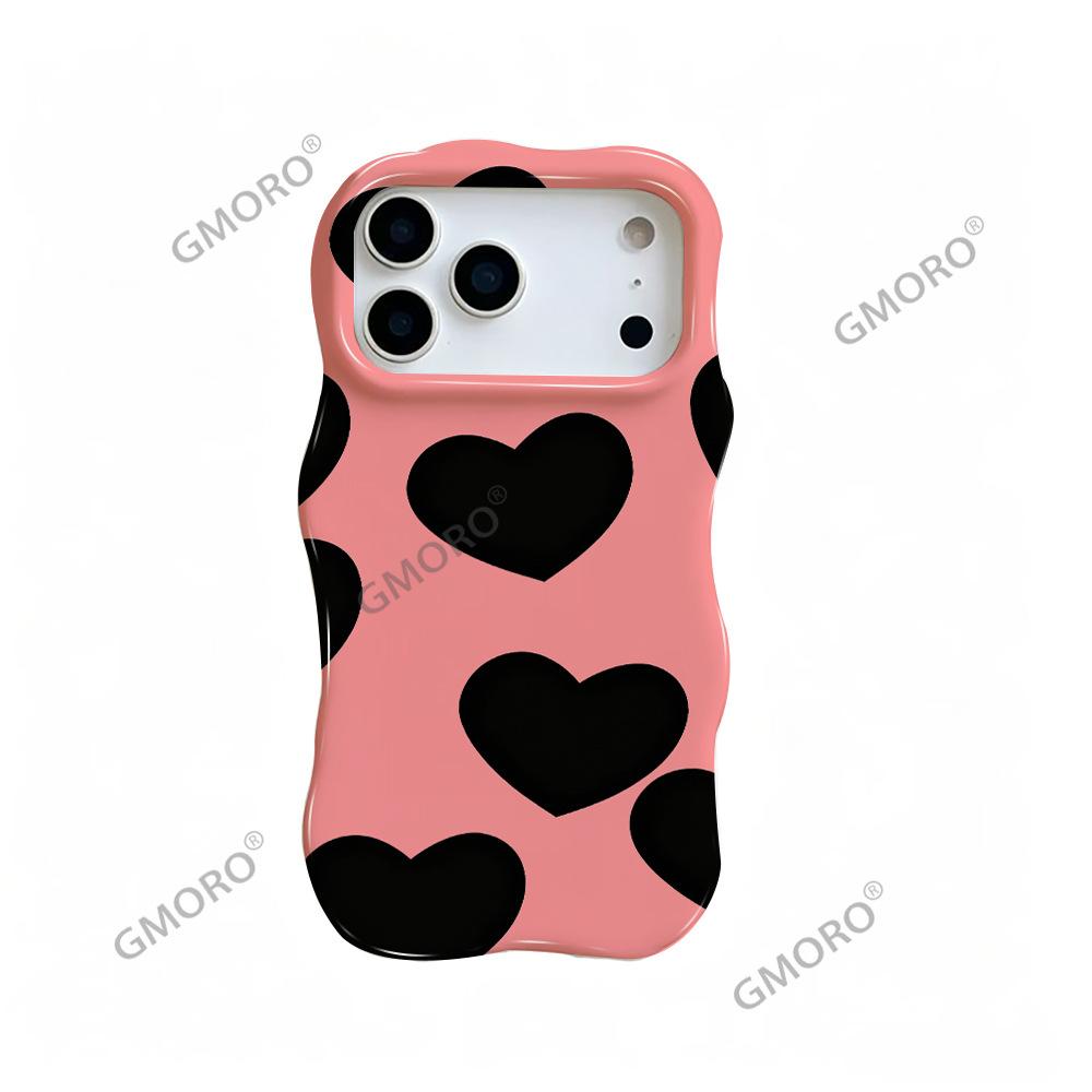 New foreign trade explosion wave two-in-one film shell iPhone15 creative personality dopamine love apple 17pm
