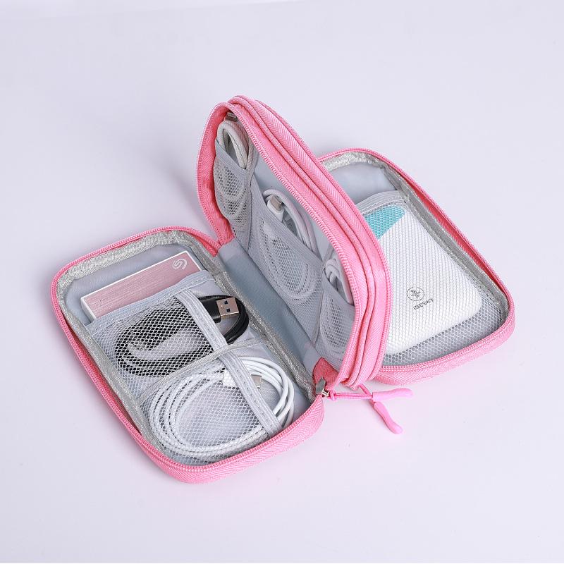 Waterproof Multi-functional Storage Bag for Cables, Earphones, Hard Drives, and Power Banks