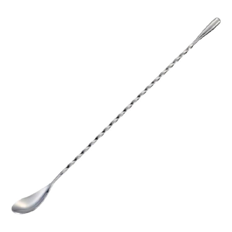 Durable 304 Stainless Steel Cocktails Spoon Double Ended Mixing Tool Polished Finish For Professional And Home Bartending