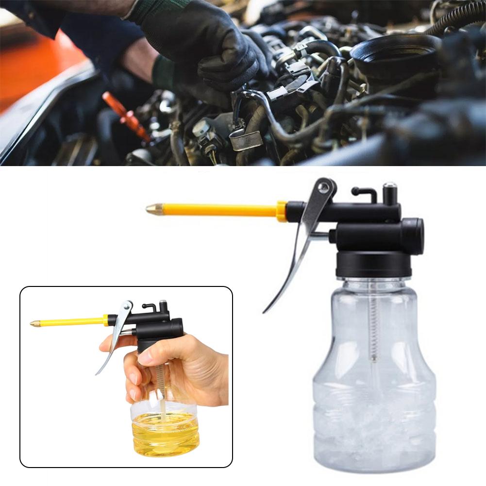 Yağdanlık Yüksek Basınçlı Zahmetsiz Küçük Yağdanlık Araba Potu Yağlama Makinesi Yağ Plastik Tamir Araba Şişesi Yağ Aleti V6U2