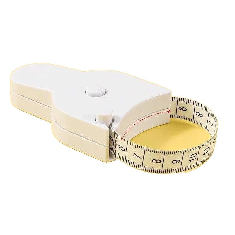 Automatic Retractable Soft Measuring Tape for Waist, Arm, Chest, and Leg Circumference