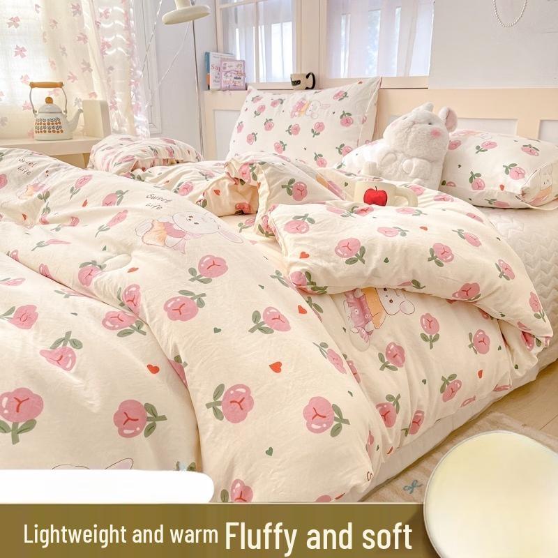 LISM Washed Cotton Soybean Fiber Quilt