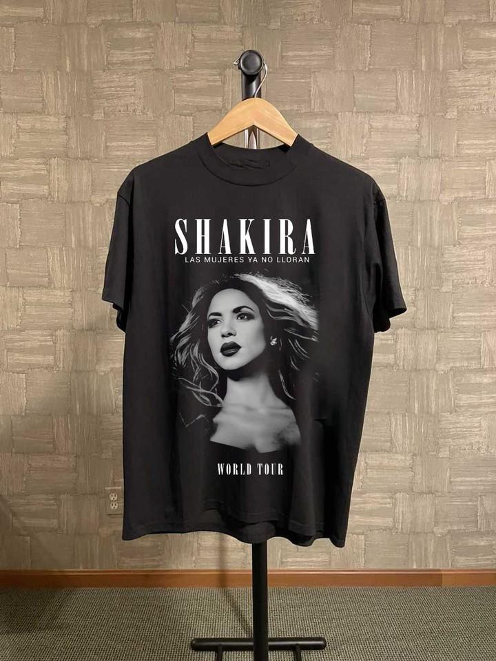 New Popular 2025 Shakira Tour TShirt S2345XL Unisex T-Shirt XXXXL