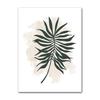 Boho Abstract Leaf & Landscape Canvas Wall Art, Oil Painting Poster for Bedroom Living Room Home Interior Decor