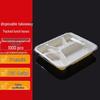 Homeglen Disposable Compartmental Food Containers with Lids