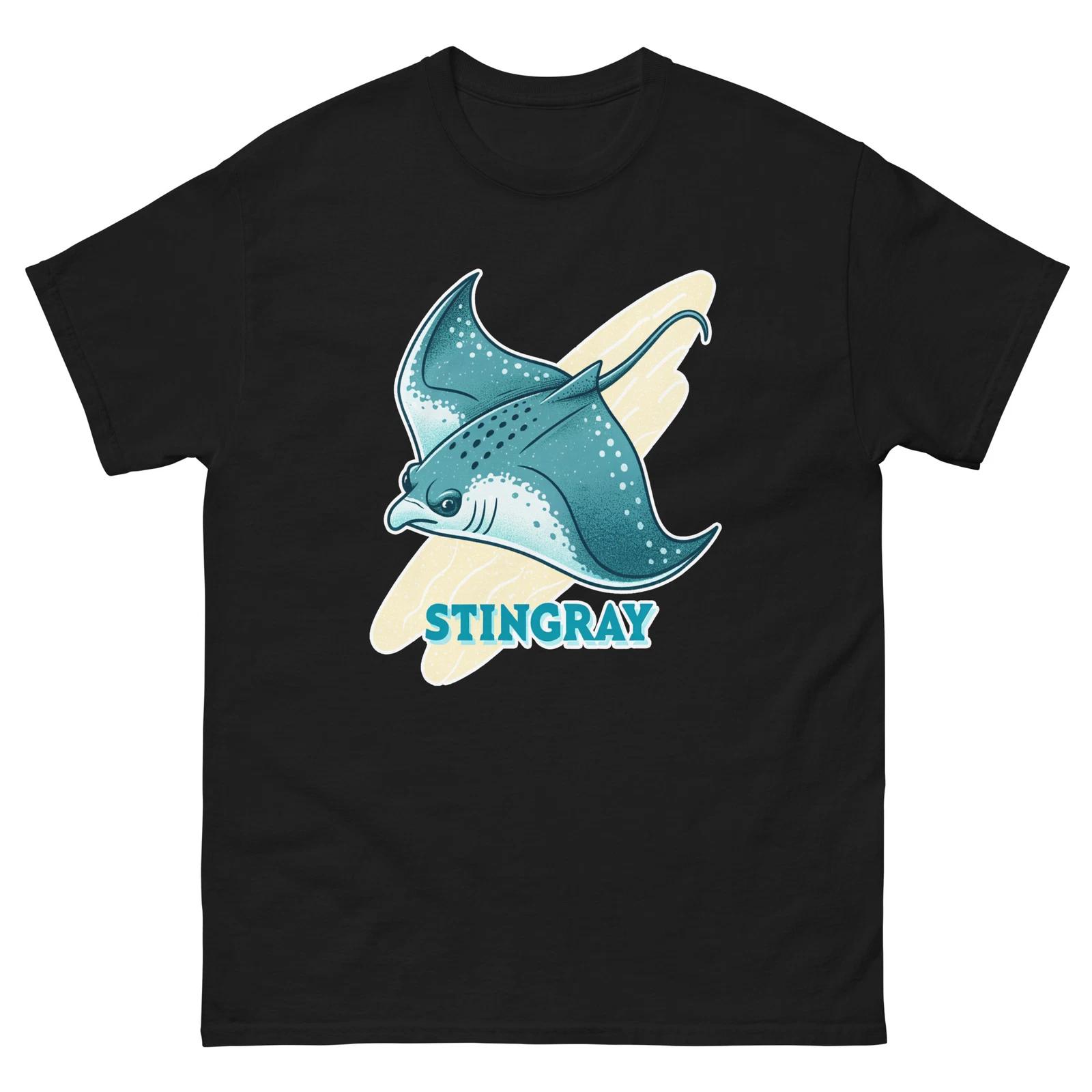 Stingray Ocean Beach Water Marine T-Shirt M
