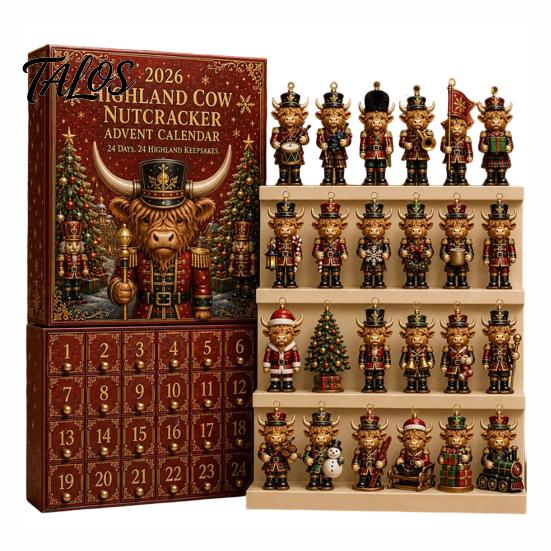 Saisonale Countdown-Box Heritage Acryl Adventskalender, Dekorative Hängeverzierung, Langlebige Leichte Balkonanhänger Jalousie für Zuhause Schlafzimmer
