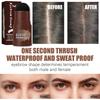 EELHOE black hairline eyebrow powder set lazy multi-purpose shadow powder eyebrow hairline filling waterproof daily makeup 1set