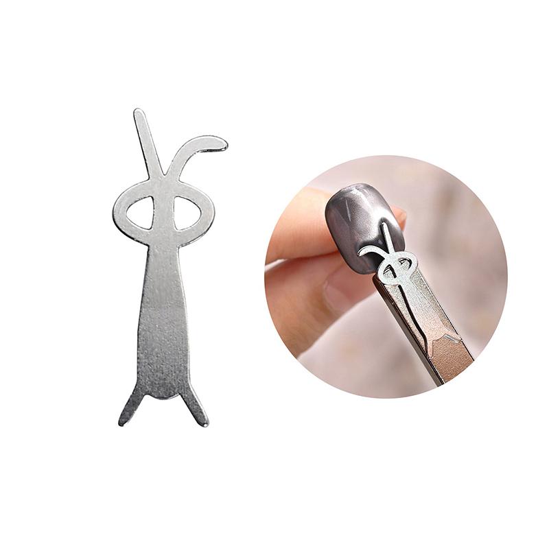 

Cat Eye Magnetic Stick Set Nail Art Tools Small Iron Piece Magnet Stick Create Bunny Pattern Magnetic Polish Effects Nail