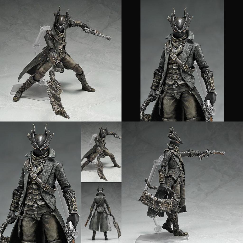 Premium Quality New Figma Hunter 367 Bloodborne Max Factory Action Figure With Gsc Bonus Messengers For Collectors